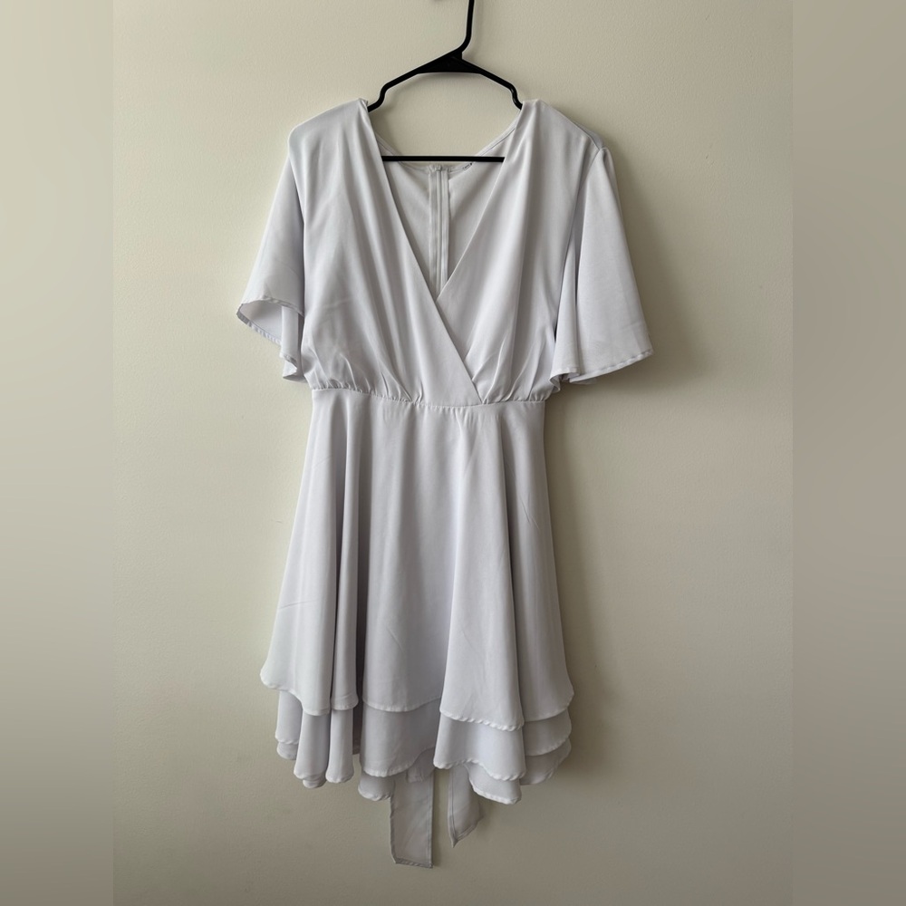 Amazon Essentials White Mini Dress